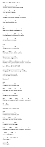 Lirik Lagu dan Chord Lagu Indonesia. Lyric & Chord: August 2007